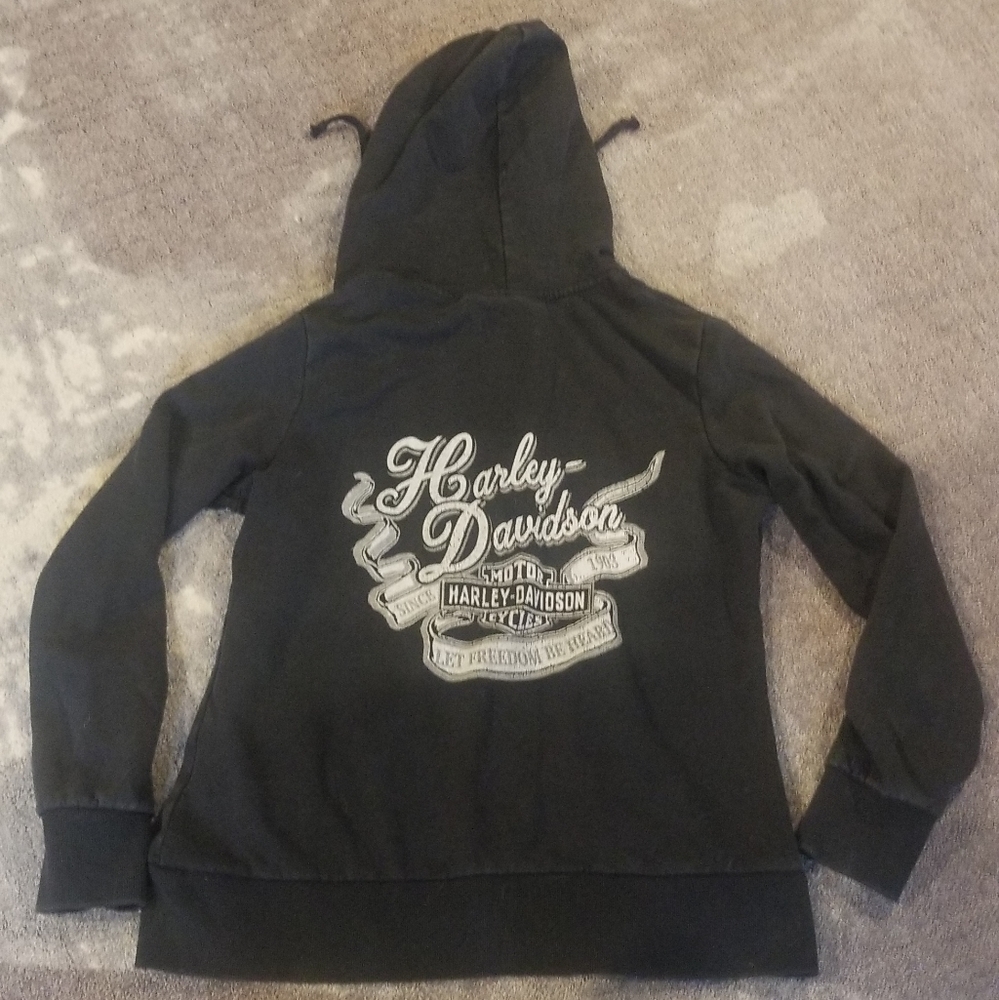 Womens Harley Zip-up Sweatshirt - Picture 3 of 3